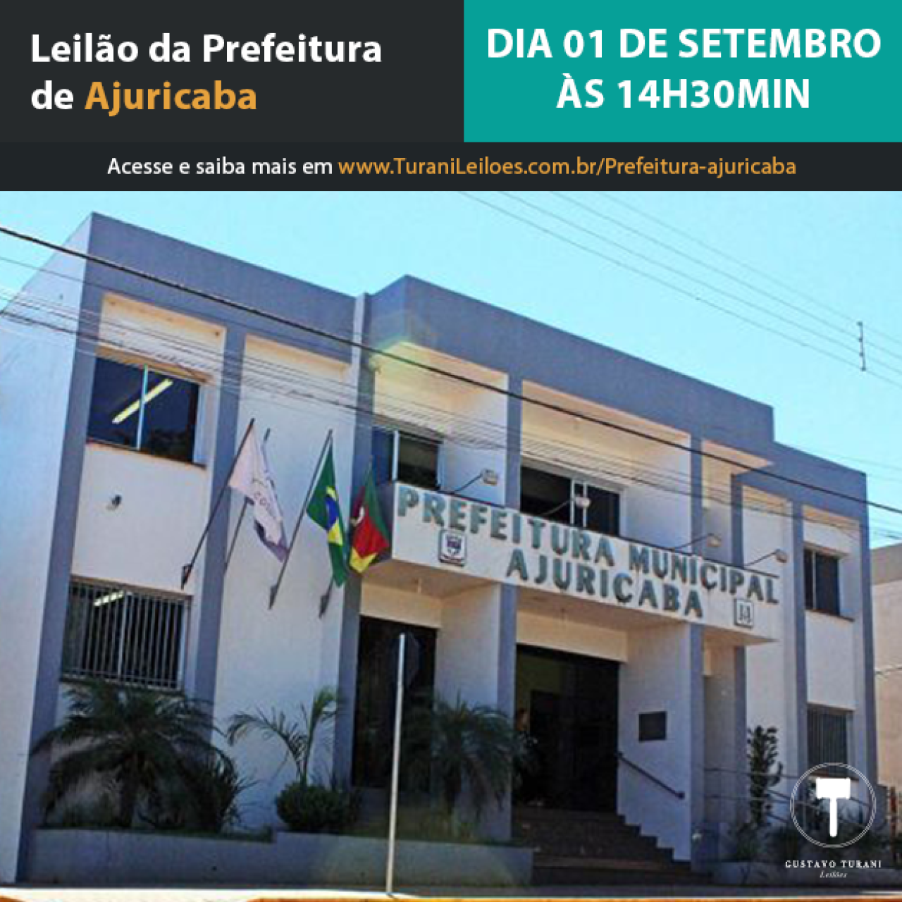 LEILÃO DA PREFEITURA DE AJURICABA