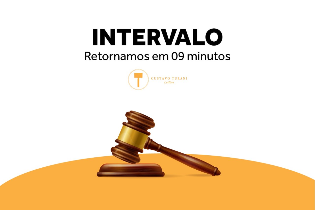 Primeiro intervalo - Voltamos em 9 Minutos - Acesse auditório Conservado