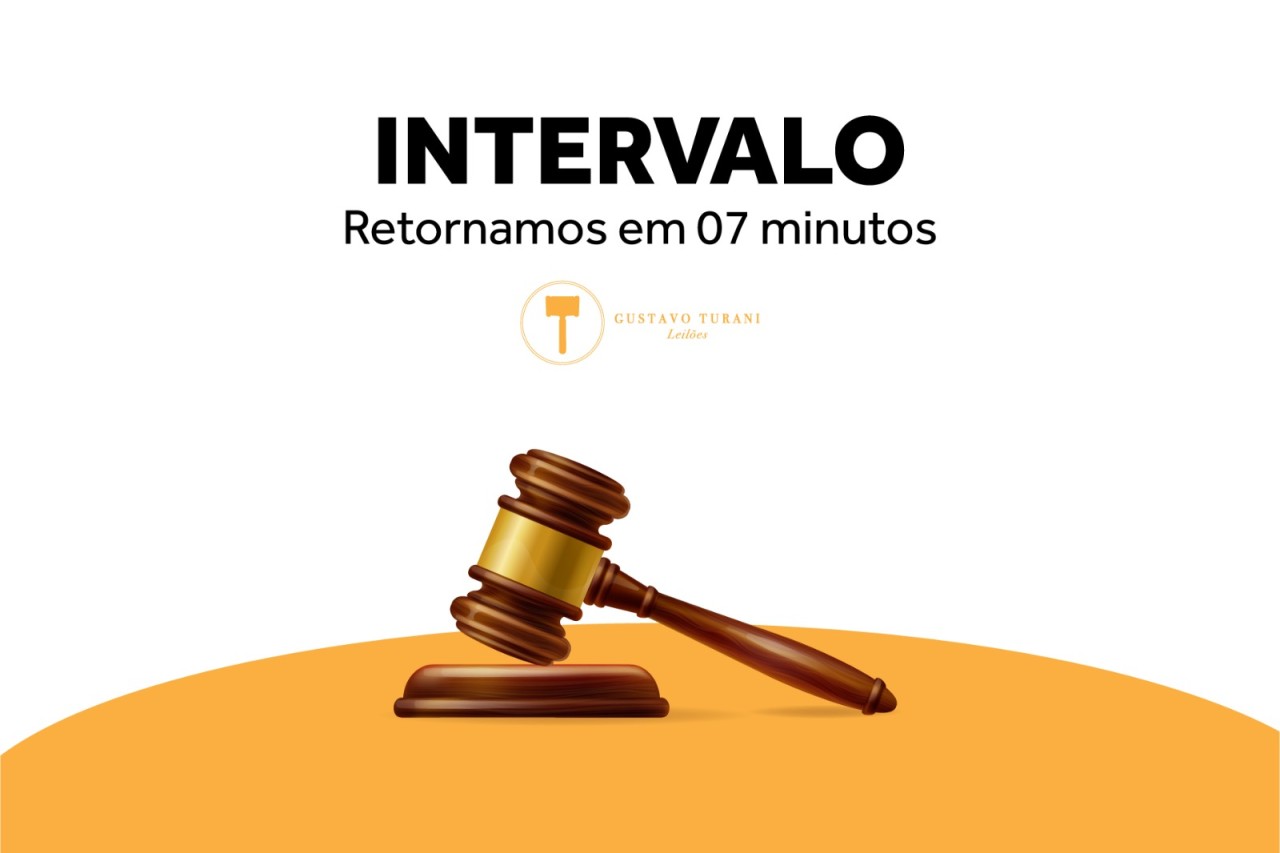 Primeiro intervalo - Voltamos em 7 Minutos - Acesse auditório Conservado