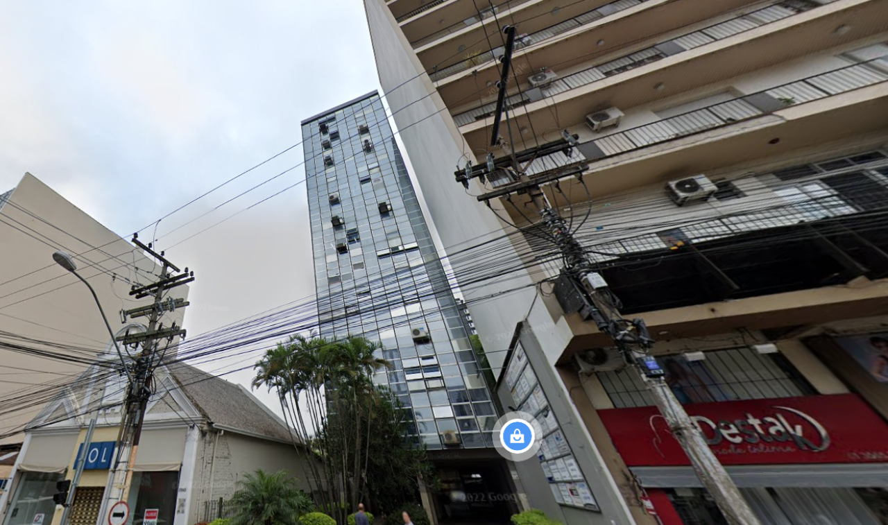 SALA Nº 704 NO CONDOMÍNIO EDIFÍCIO CRISTAL, COM ÁREA DE 49,79m² EM NOVO HAMBURGO