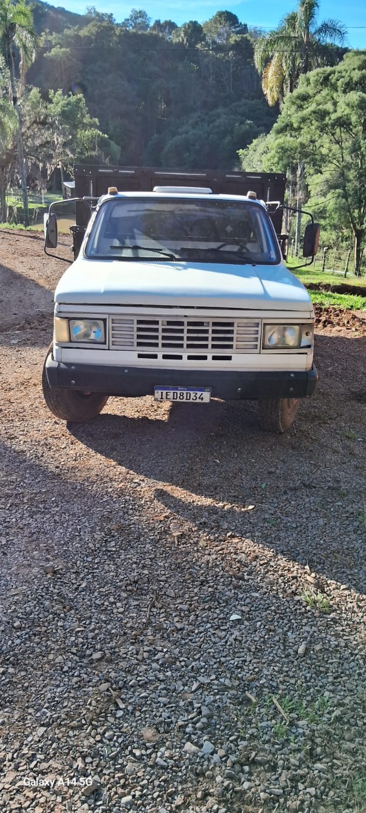 CAMINHÃO GM/CHEVROLET D40, PLACA IED8D34, ANO/MODELO 1986/1986