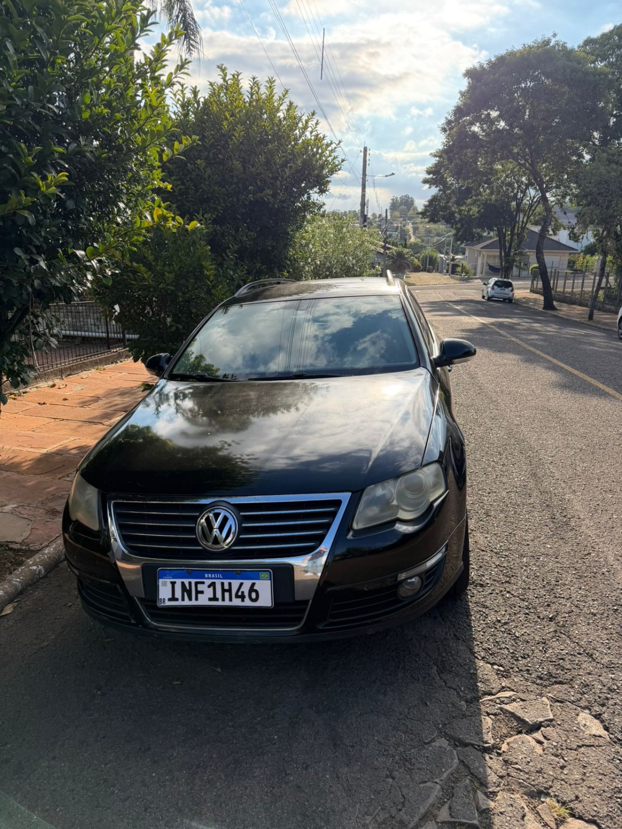 I/VW PASSAT VAR 2.0 FSI, PLACA INF1H46, ANO/MODELO 2005/2006, COR PRETA