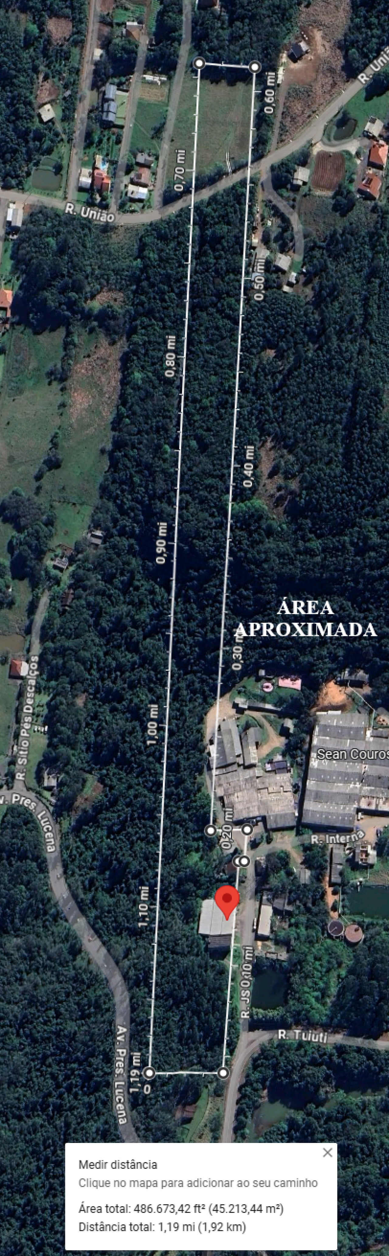 COMPLEXO INDUSTRIAL COM ÁREA DE 44.574,65m² EM IVOTI/RS