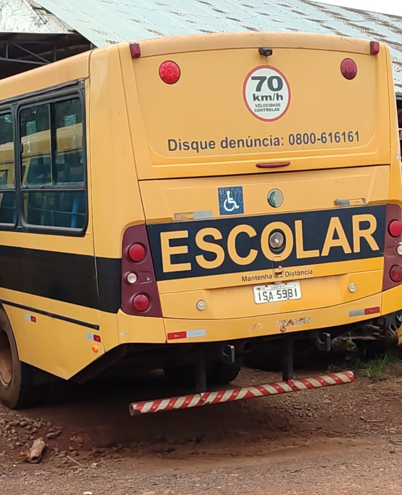 LOTE 8 - ÔNIBUS RURAL ESCOLAR VW 15.190 EOD EM SANTO CRISTO/RS