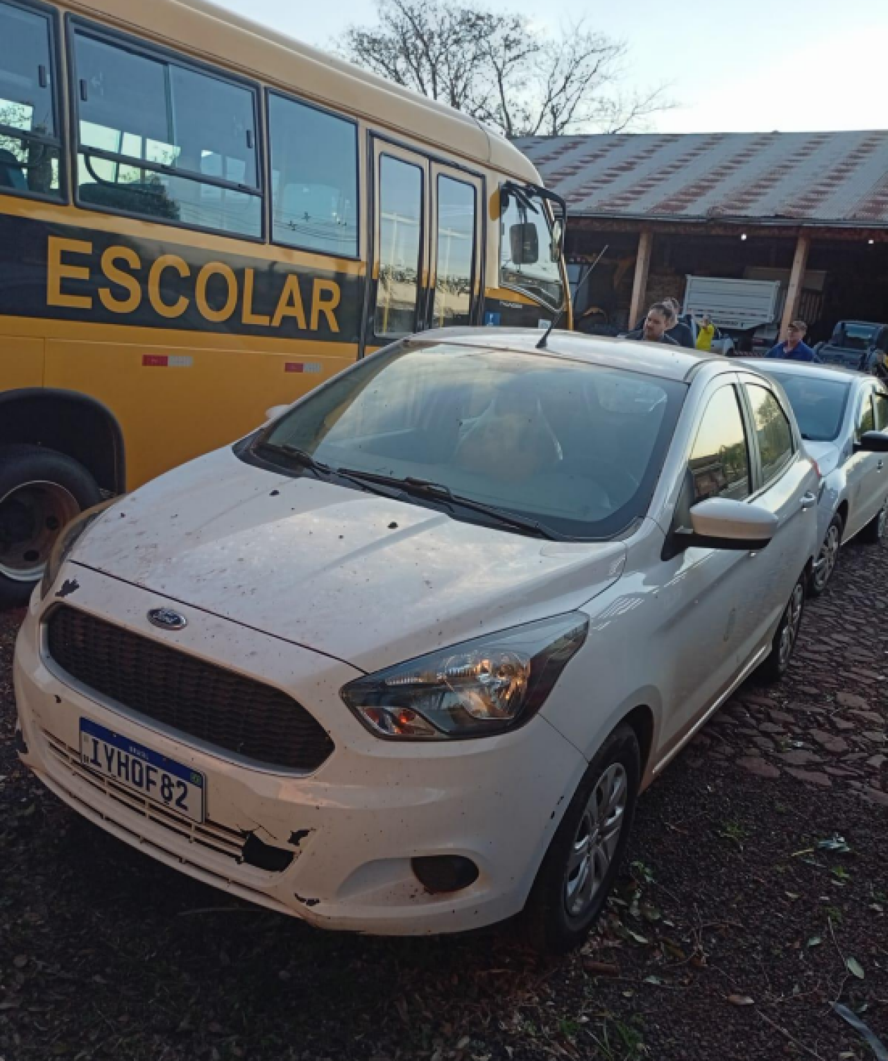 LOTE 10 - FORD KA SE 1.0 ANO 2017/2018 EM SANTO CRISTO/RS